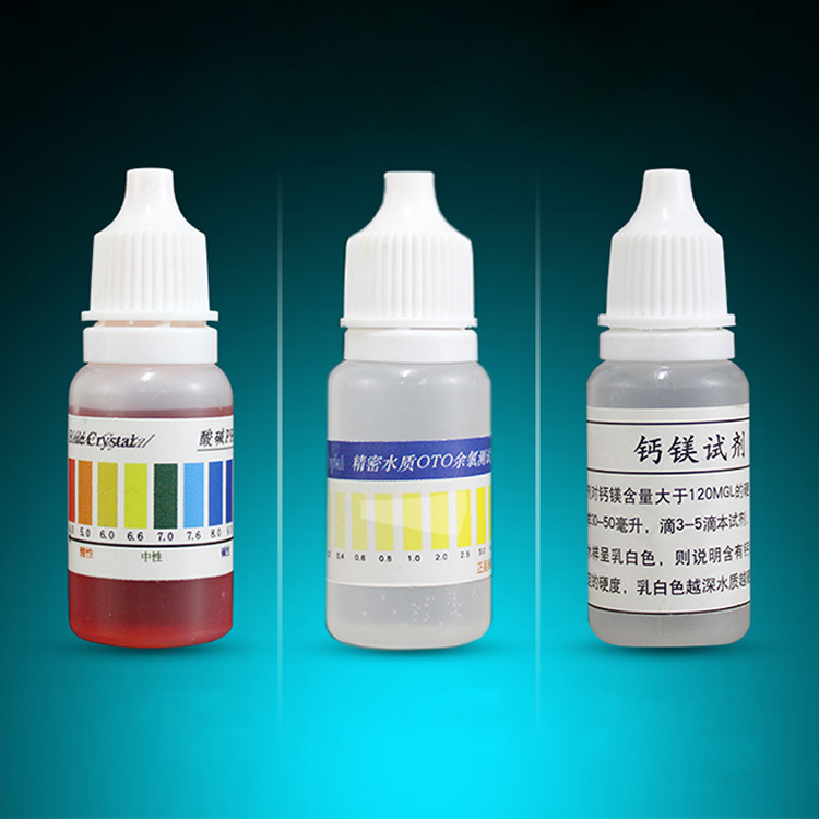 Softened water test reagent